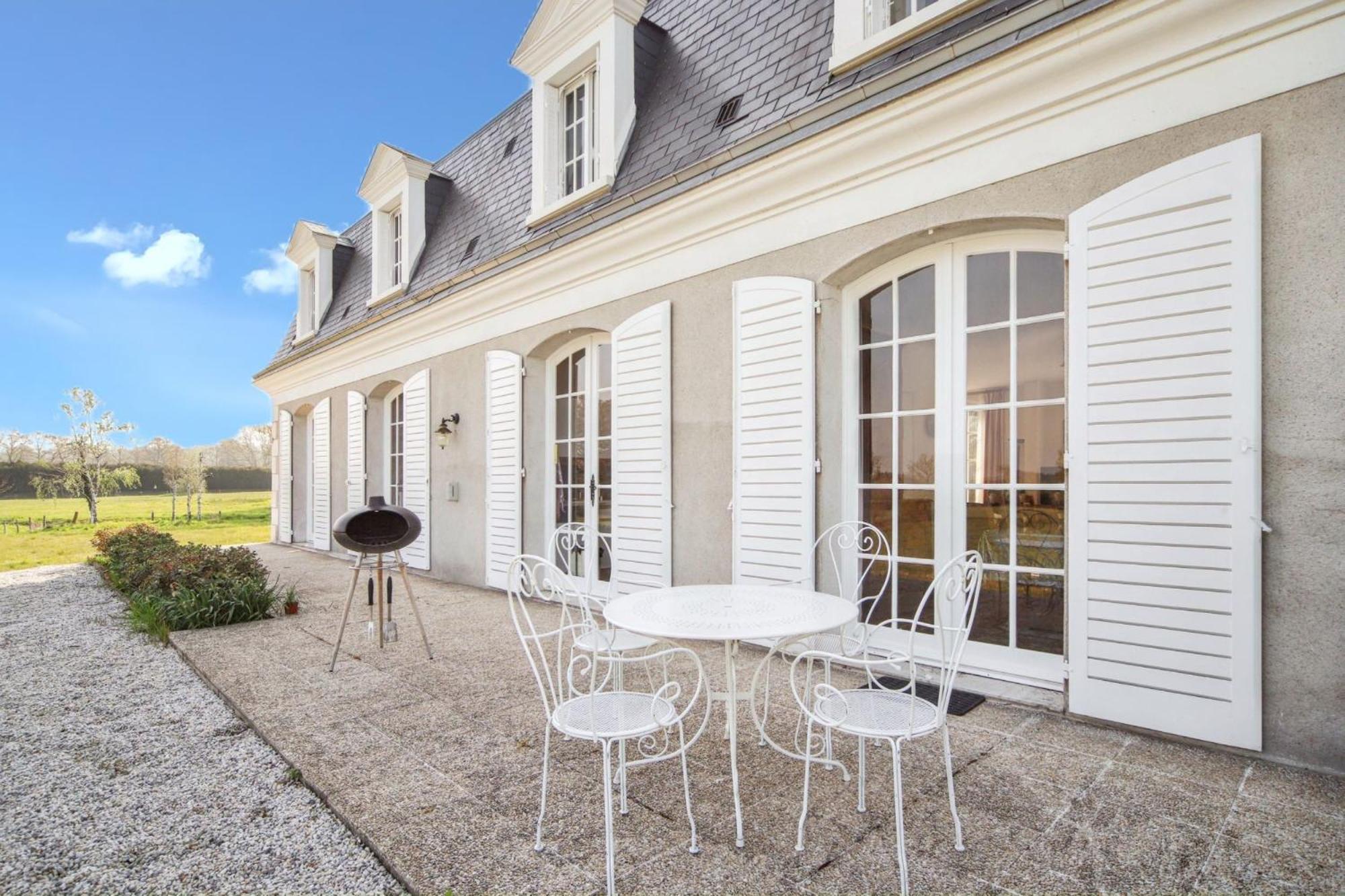 Appartement Cosy A Mont Pres Chambord 100 M² Terrasse Exterior foto